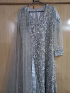 walima grey / silver maxi