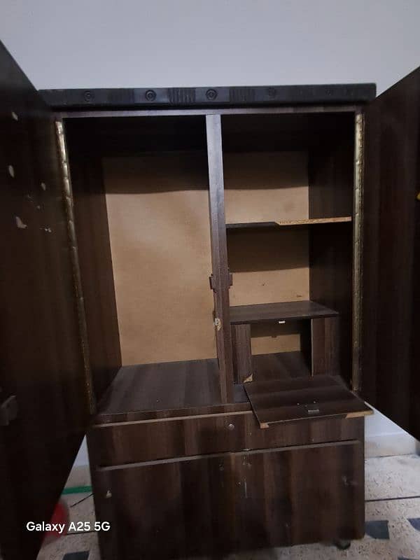 wooden cupboard with many space 1