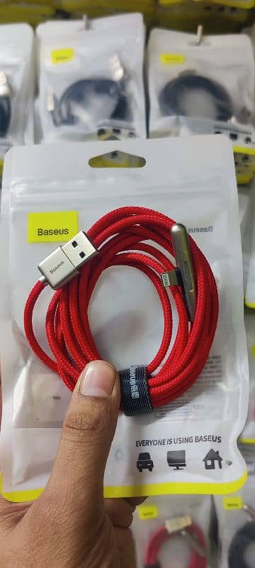 Baseus orignal cables avilable best price best for iphone best type 17