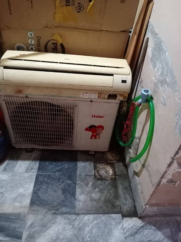 Haier 1 ton Sada AC gass nahi hai leekage nahi hai 2