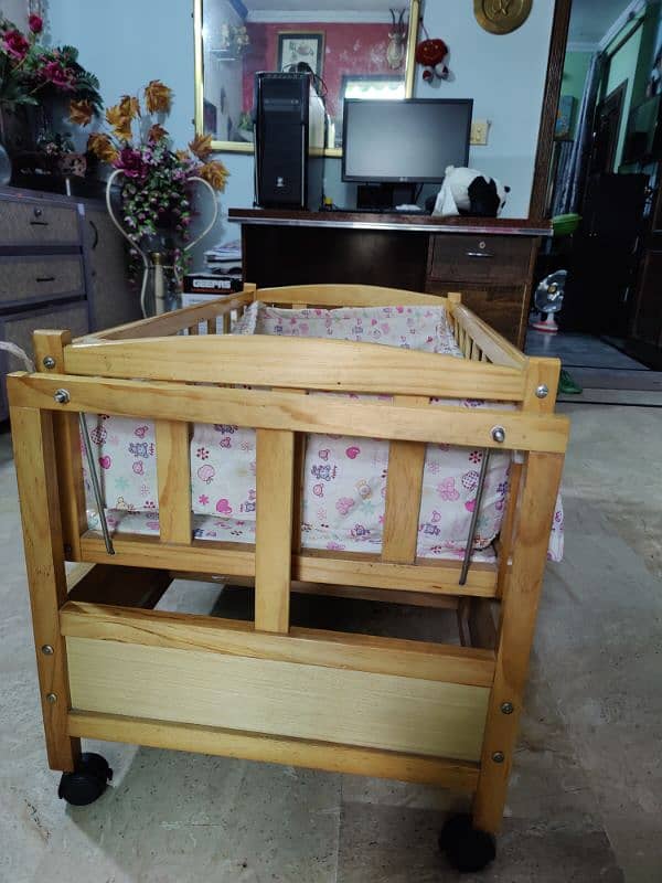 Baby Cot (Wooden) 1