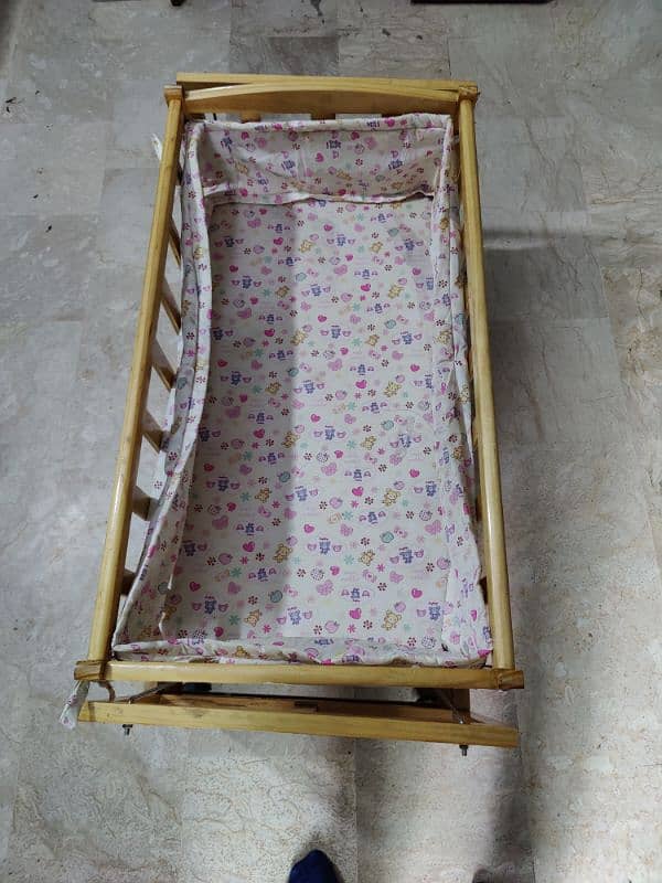 Baby Cot (Wooden) 2