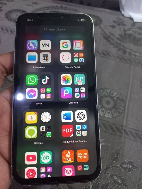 IPHONE 12 PRO MAX FACTORY UNLOCK IN GOOD CONDITION 3