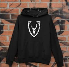 Men's Printed Fleece Hoodie