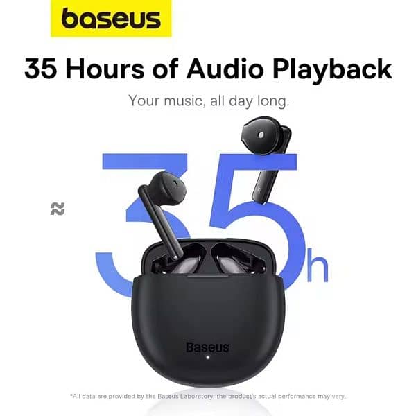 Baseus Encok W2i Wireless Bluetooth 5.3 Headphones 2Mic ENC Call Noise 2