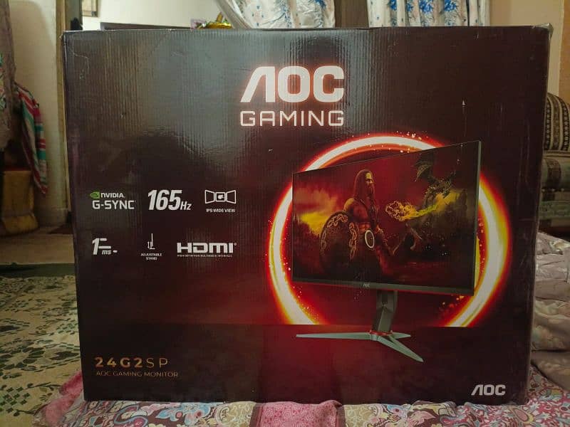 AOC 24G2SP GAMING MONITOR 0