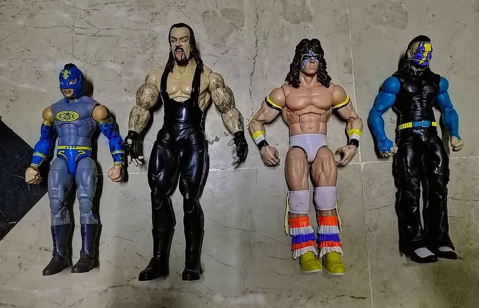 WWE Elite Class 6' to 7' Wrestlers Fully Articulated Action Figure Toy 2