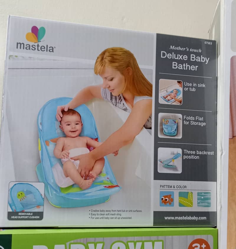 Mastela Baby Swing  0337 0337 555 ,4 in 1 Leaf Deluxe Bassinet 3