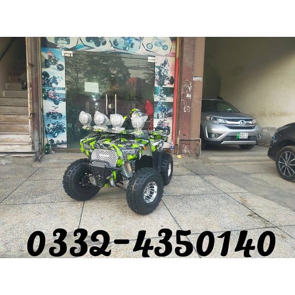 150cc Luxury Sports Allowy Rims Atv Quad Bikes Delivery In All Pak 0