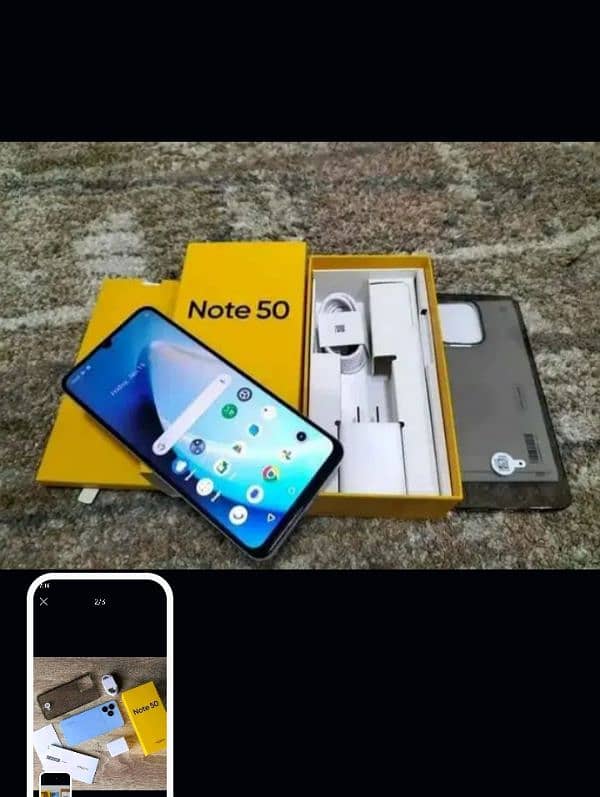 Realme note 50 10/10 water resistant 4 GB Ram 64 mamory 1