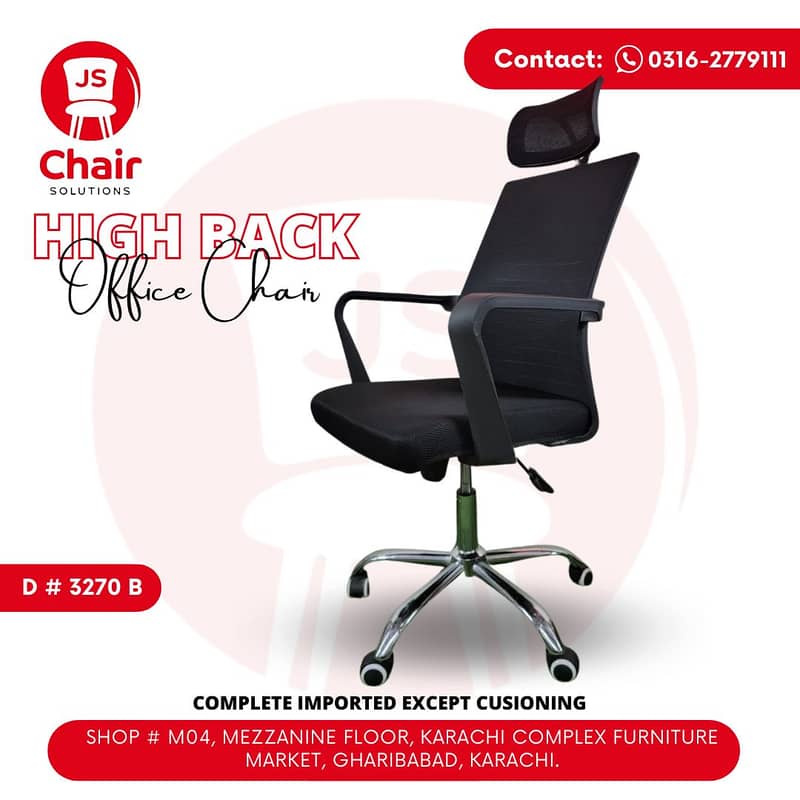 Revolving Office Chairs - Staff Chairs - Visitor Chairs for sale 7