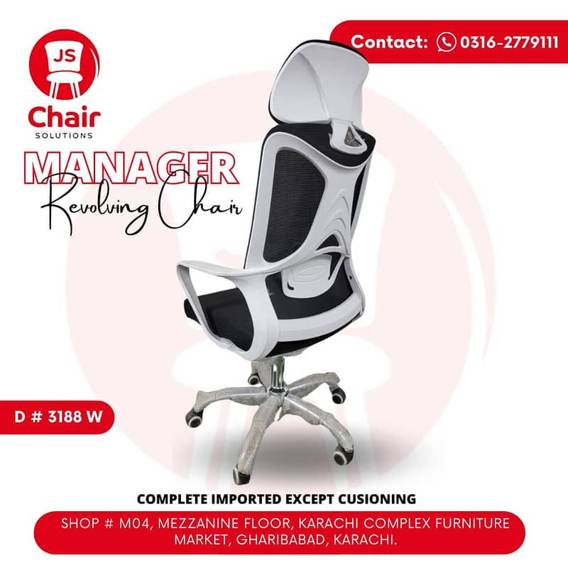 Revolving Office Chairs - Staff Chairs - Visitor Chairs for sale 9