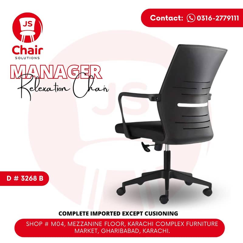 Revolving Office Chairs - Staff Chairs - Visitor Chairs for sale 12