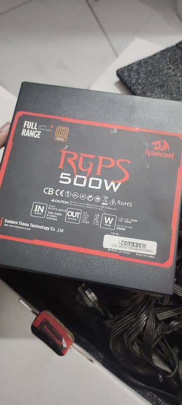 Redragon RGPS 500W power supply 3