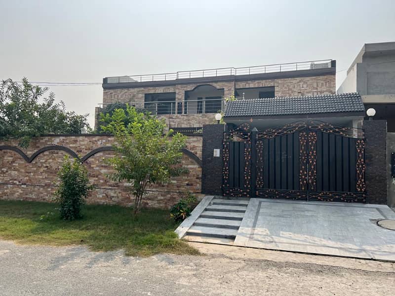 1 Kanal Double Story House For sale in Chinar Bagh Raiwind Road Lahore LDA Approved Shaheen Block 1