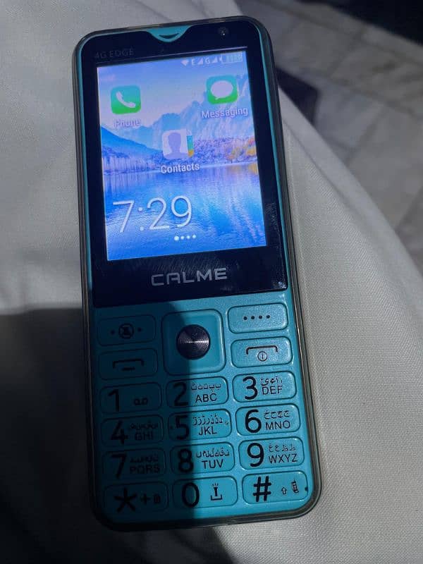 calme mobile toch and keypad 0