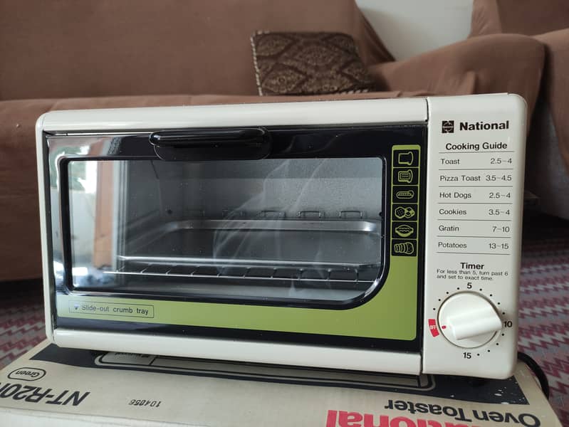 National Oven Toaster NT-R20N Original & Unused with box 3