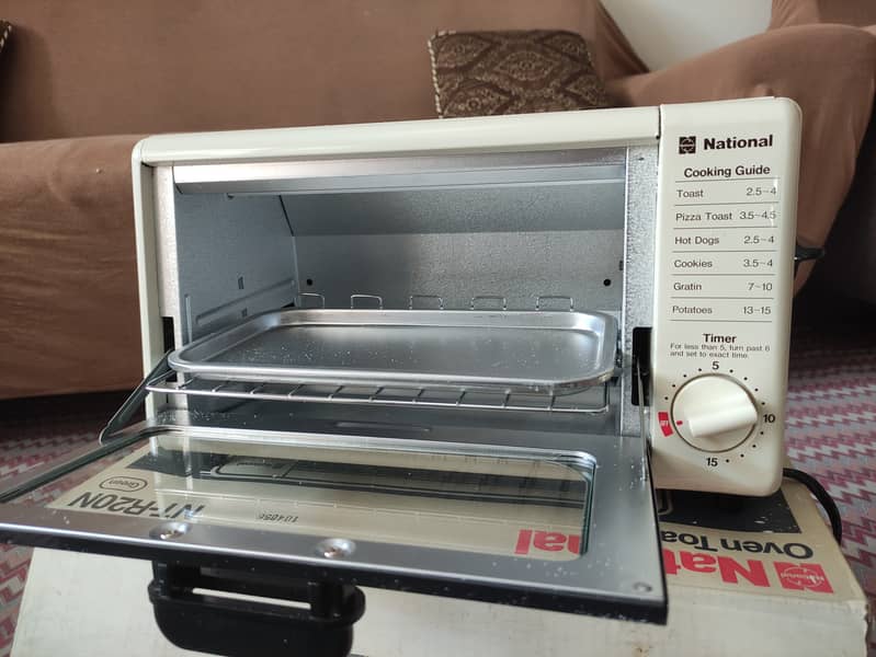 National Oven Toaster NT-R20N Original & Unused with box 4