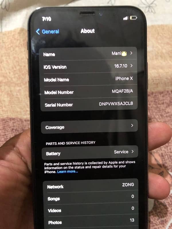 iphone x pta approved 256gb 9