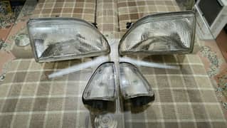 Toyota Starlet EP70 EP71 1986 1988 Front Headlights Forsale