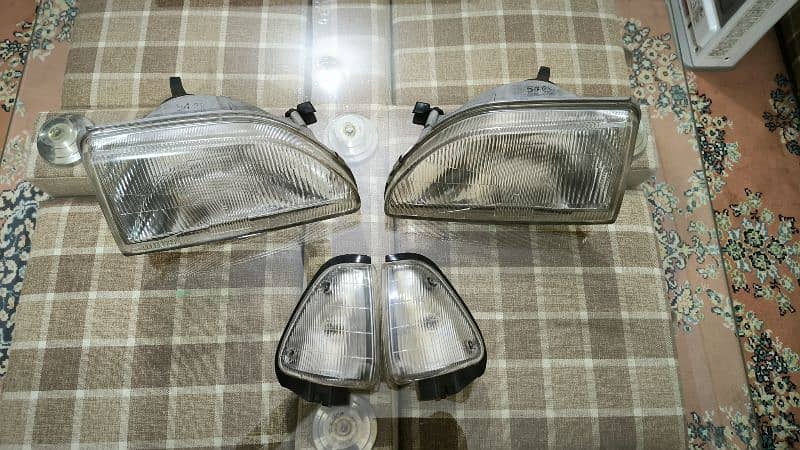 Toyota Starlet EP70 EP71 1986 1988 Front Headlights Forsale 1