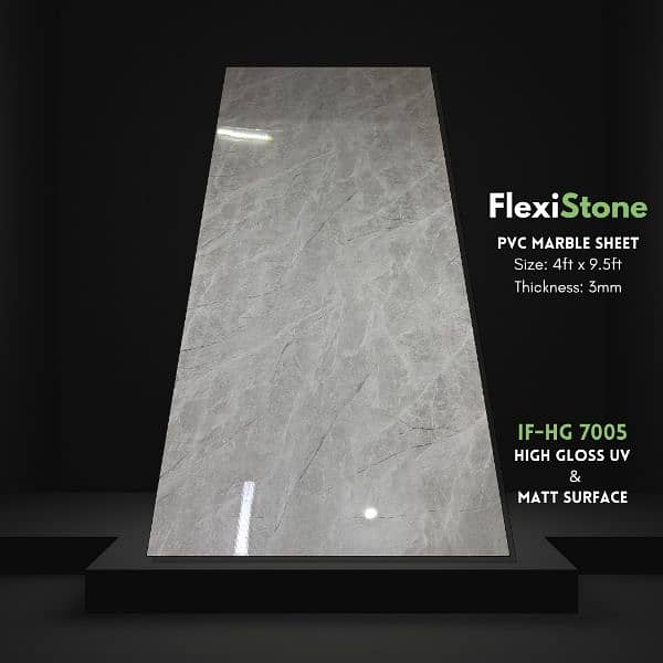 Flexistone sheet (Marble PVC sheet) ,wpvc fluted penel,rock penel 1