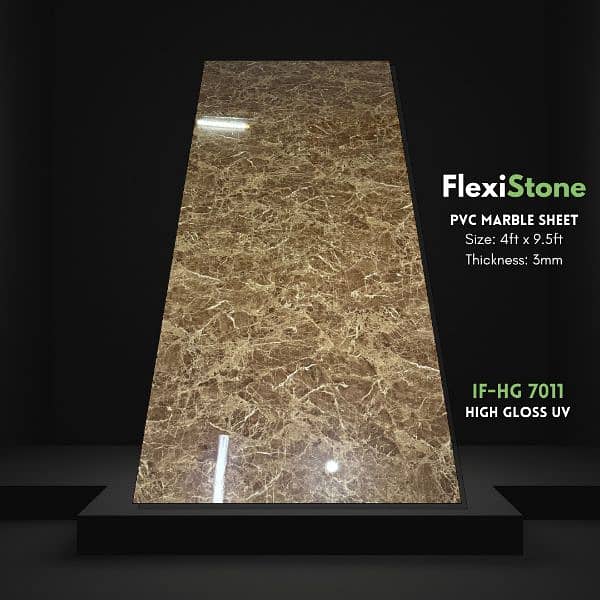 Flexistone sheet (Marble PVC sheet) ,wpvc fluted penel,rock penel 8