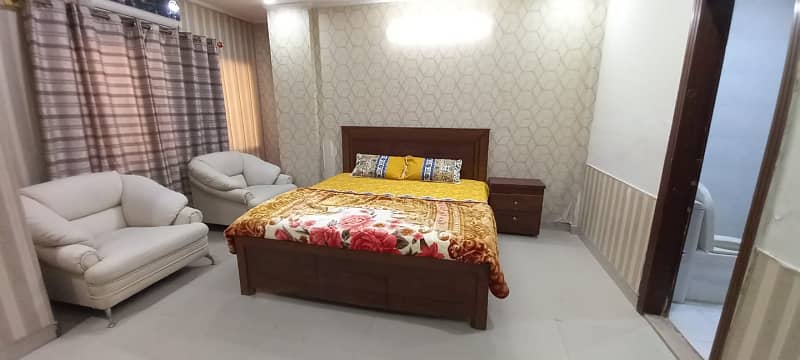 2 bed rom ful furnished safe & scour coupel allow bahria Town 1