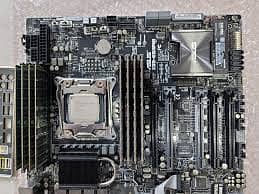 asus x99 ws ipmi support i7 5820k i7 5930k  i7 6800k i7 6950x  xeon  e 2