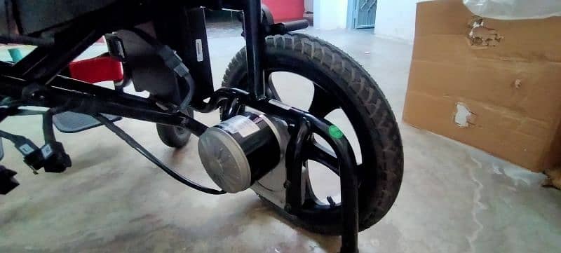 Electric Wheelchair Foldable| Motorized Reliable Wheel Chair Power 6