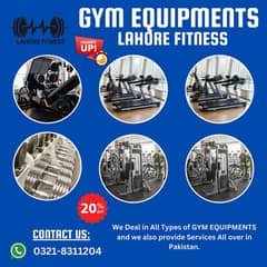 gym machines/ exercise machines/ all gym equipments for your home