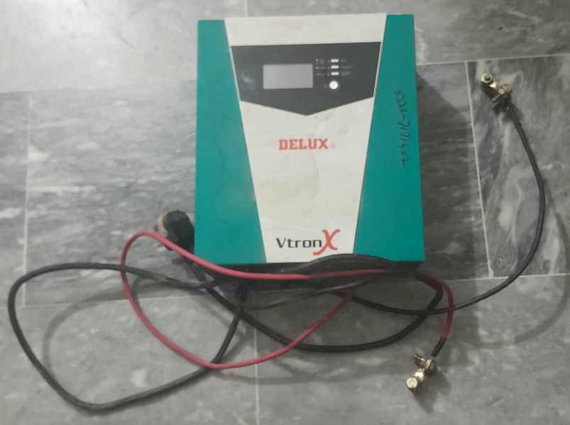 1 Delux 2.4 KVinverter and 2 Osaka batteries for sale 2