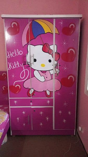 " Kitty's Single Bed Set For Kids " 1