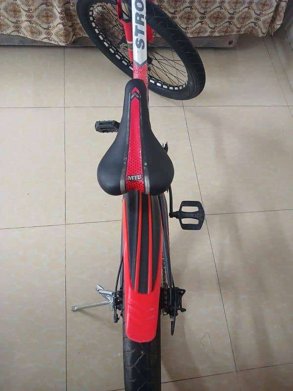 black and red bicycle , strong company ,condition new 2