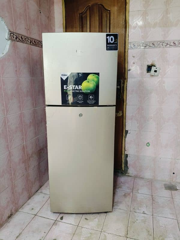 Haier fridge E star good condition no fault total original 2