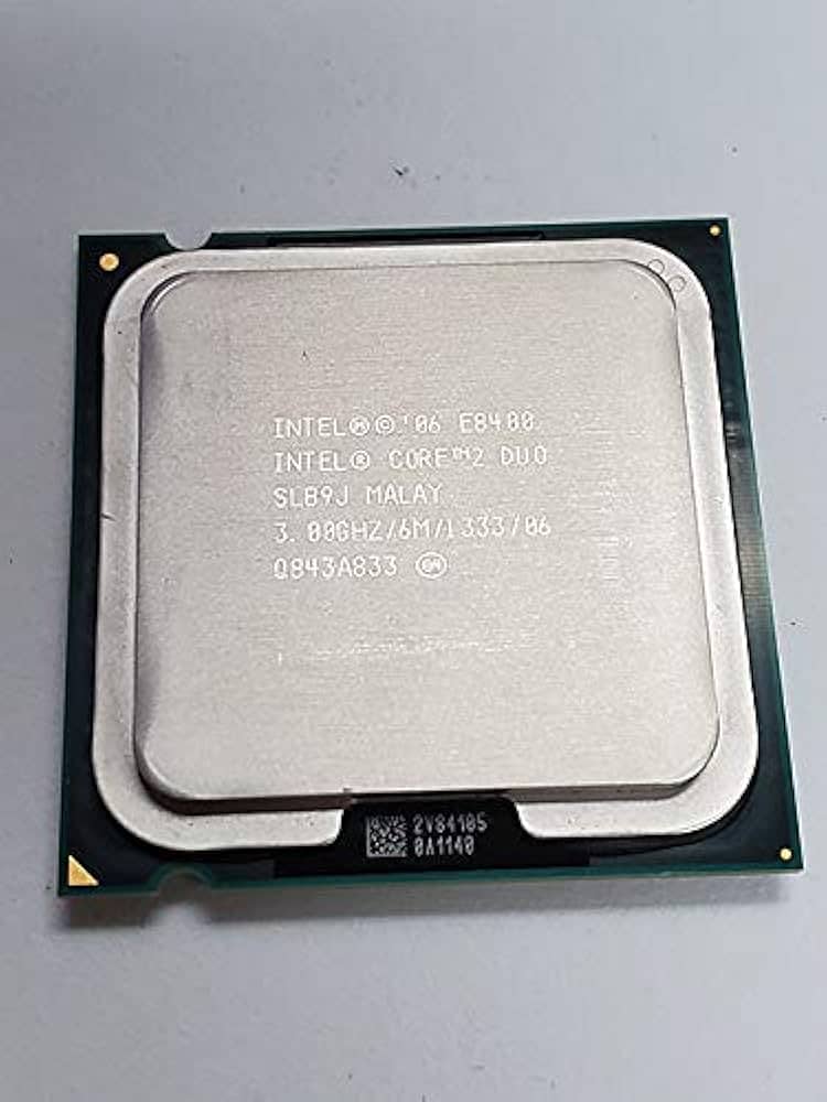 intel core 2 dul E8400 0