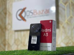 Redmi A3 4/128 with box & complete accessories 9 months warranty