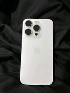 Iphone 15 pro white titanium 128 GB JV