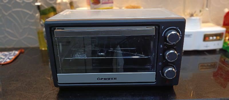 Electric oven g power untouched & unused 0