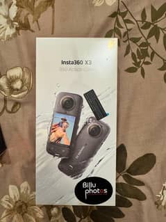 Insta 360 X3 with free suction mount