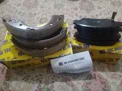 New Disc brake pad & brake shoes