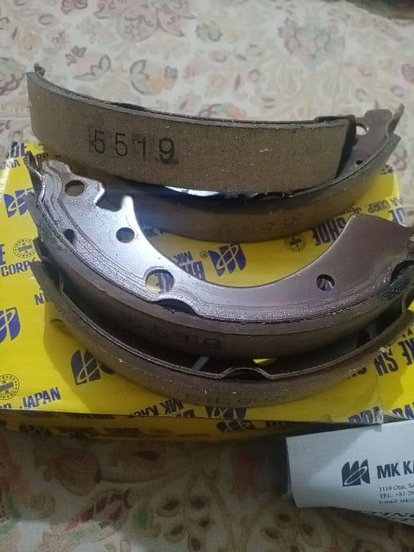 New Disc brake pad & brake shoes 1