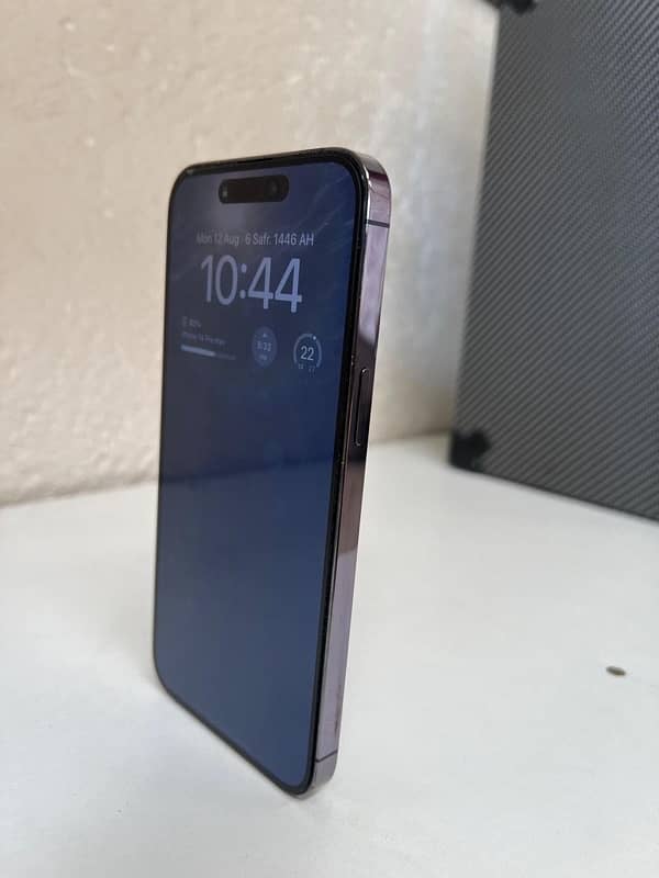 iPhone 14 pro max 128 gb non PTA, 4 month sim time available 3