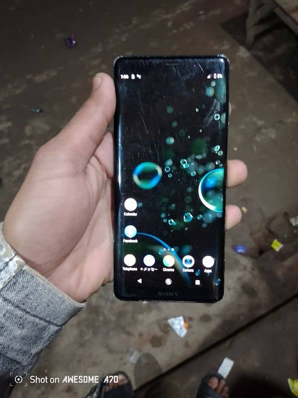 Xperia xz3 edge screen h 60fps pubg Gaming phone h exchange possible 4