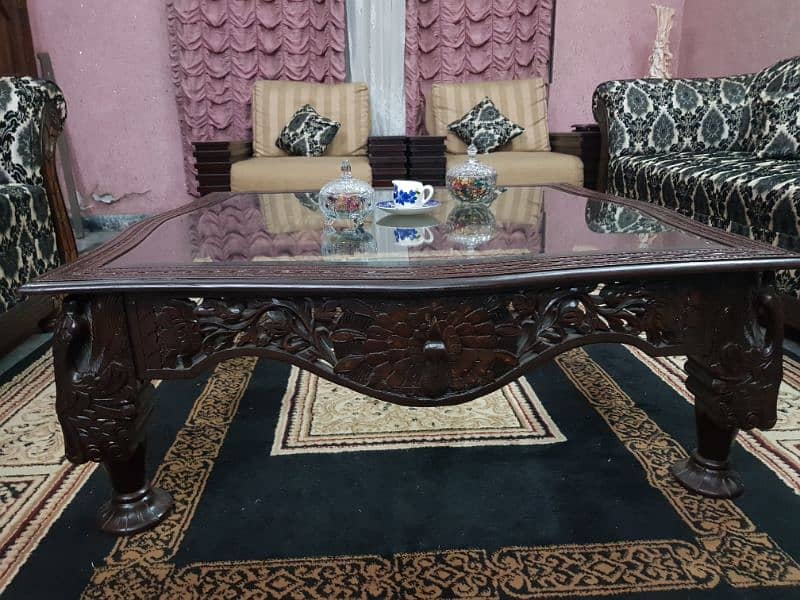 chinioti center table and two side tables for sale 0