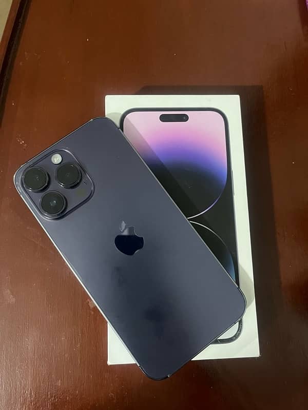 Iphone 14pro max 256gb non pta FU 0