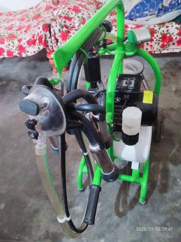 Milking Machine Single cluster Single bucket 1