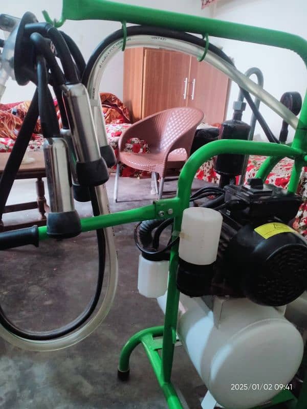 Milking Machine Single cluster Single bucket 2