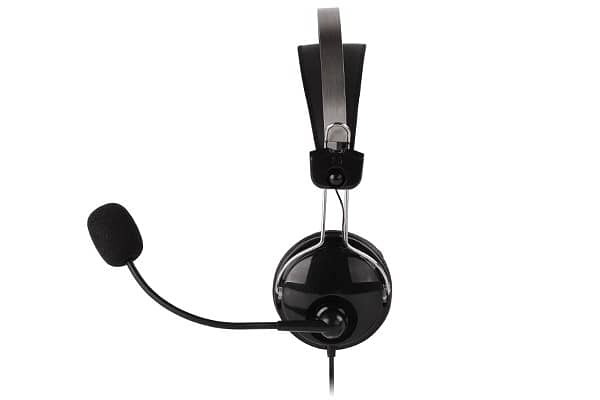 A4Tech HS-7P ComfortFit Stereo Headset - Black - 3.5mm Plug 1