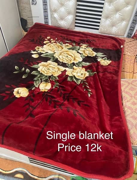 single and double preloved and new blankets 0